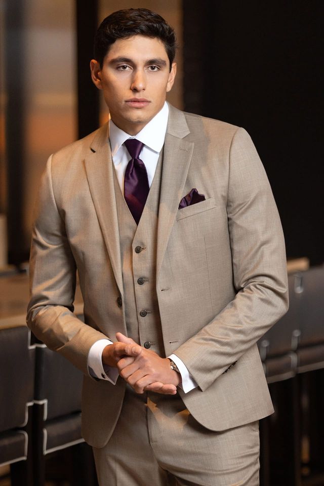 WHEAT STRETCH SUIT